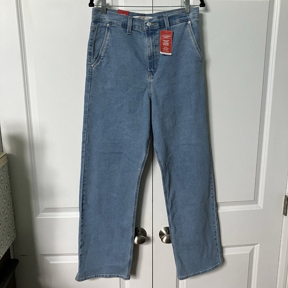 Signature by Levi Strauss Light Blue Straight Leg Jeans